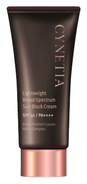 CYNETIA Lightweight Broad Spectrum Sun Block — 50 mL / 1.69 fl.oz. · SPF50+ PA++++